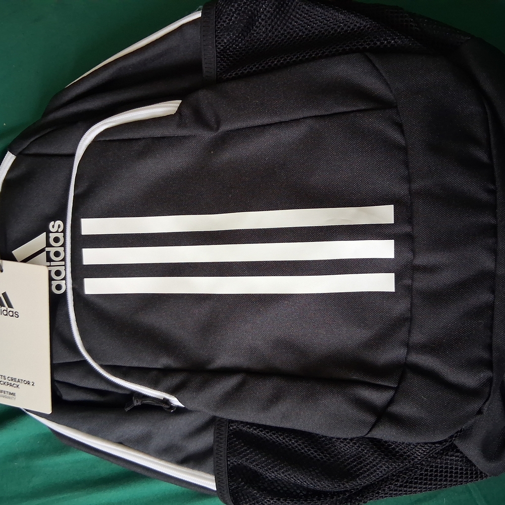 Adidas Black and White Backpack Modern Design